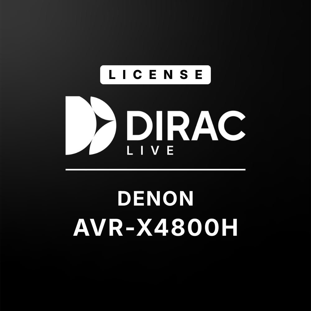 Dirac Live for Denon AVR X4800H (ART)