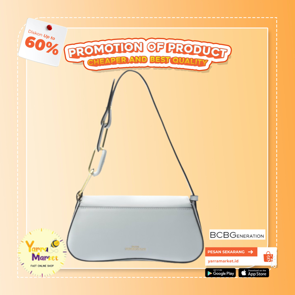BCBG GENERATION MAX MARA SOFT BLUE SHOULDER BAG [ NEW / ORIGINAL ]