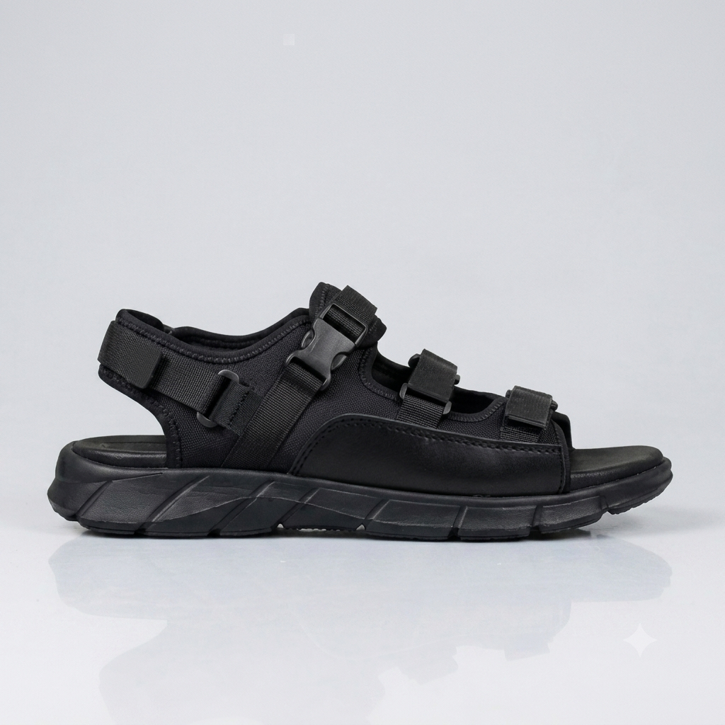 Elton Lite Sole Runo Project - Sepatu Sandal Traveling Pria Ringan Anti Slip Nongkrong Sendal Cowok