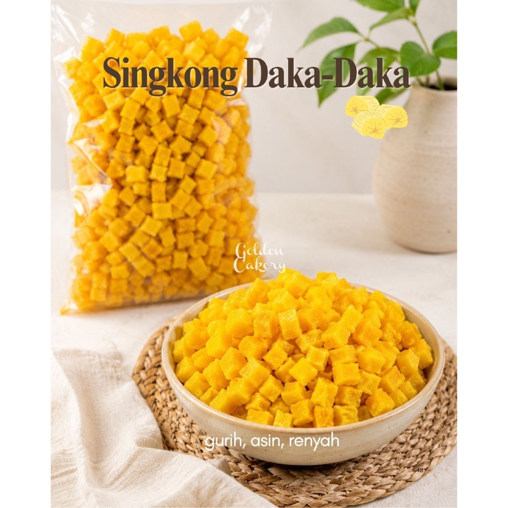 Singkong DAKA-DAKA | Singkong Dadu Kuning