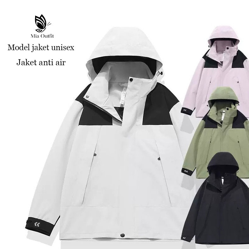 MIA OUTFIT  jaket parasut cewek  jaket wanita terbaru Jaket unisex