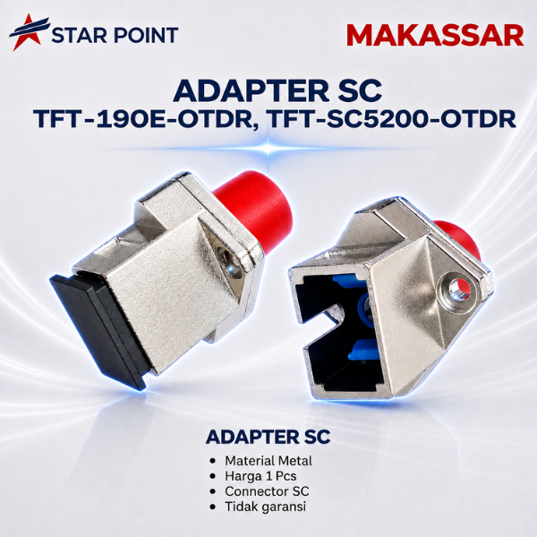 Fiber Optic SC Adapter for Tarmoc TFT-190e-OTDR & TFT-SC5200-OTDR| SC Converter tool FO