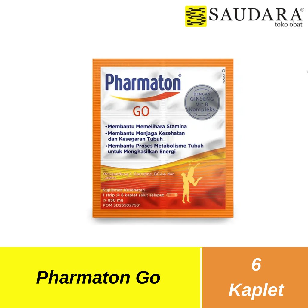 Pharmaton GO 6's - Multivitamin