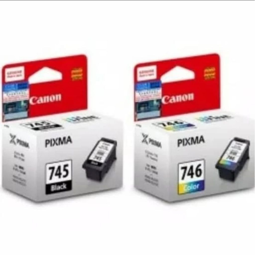 1Set tinta cartridge Canon 745  / 746 For printer :