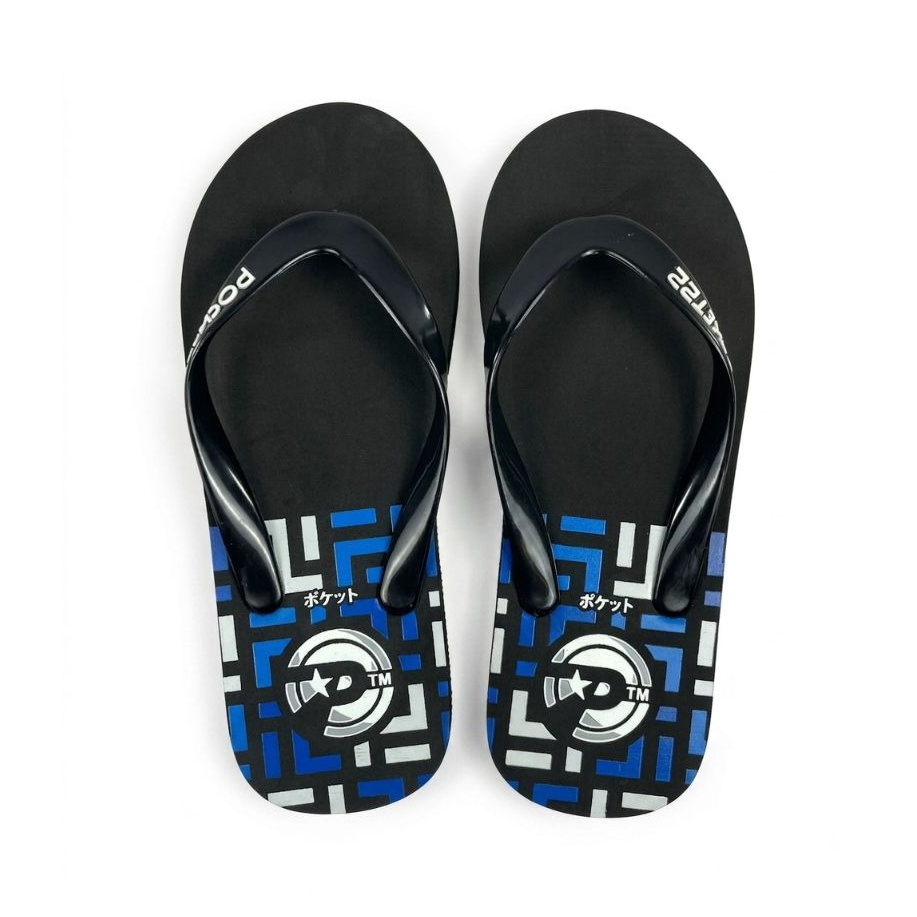Pocket22 Sandal Jepit Spon Flipflop Distro Pria Wanita 1302 Rafale