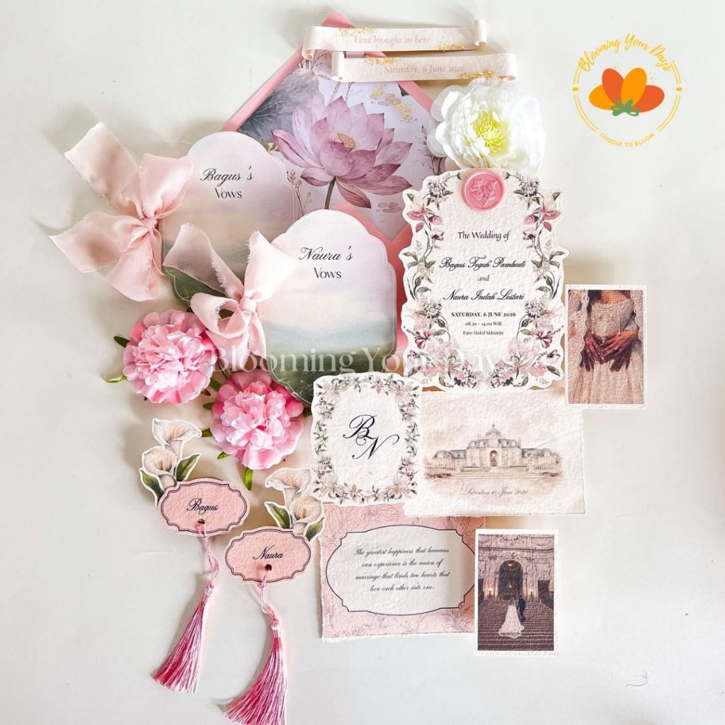 Wedding Keepsake | Wedding Calligraphy | Wedding Vow | Aesthetic Invitation