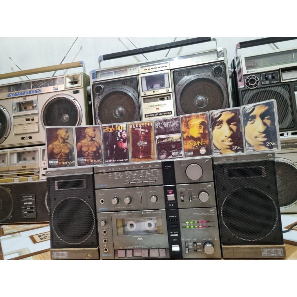 kaset pita 2pac tupac hip hop rare vintage