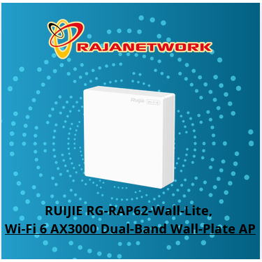 ruijie RG-RAP62-Wall-Lite Access Point Wi-Fi 6 Dual Band