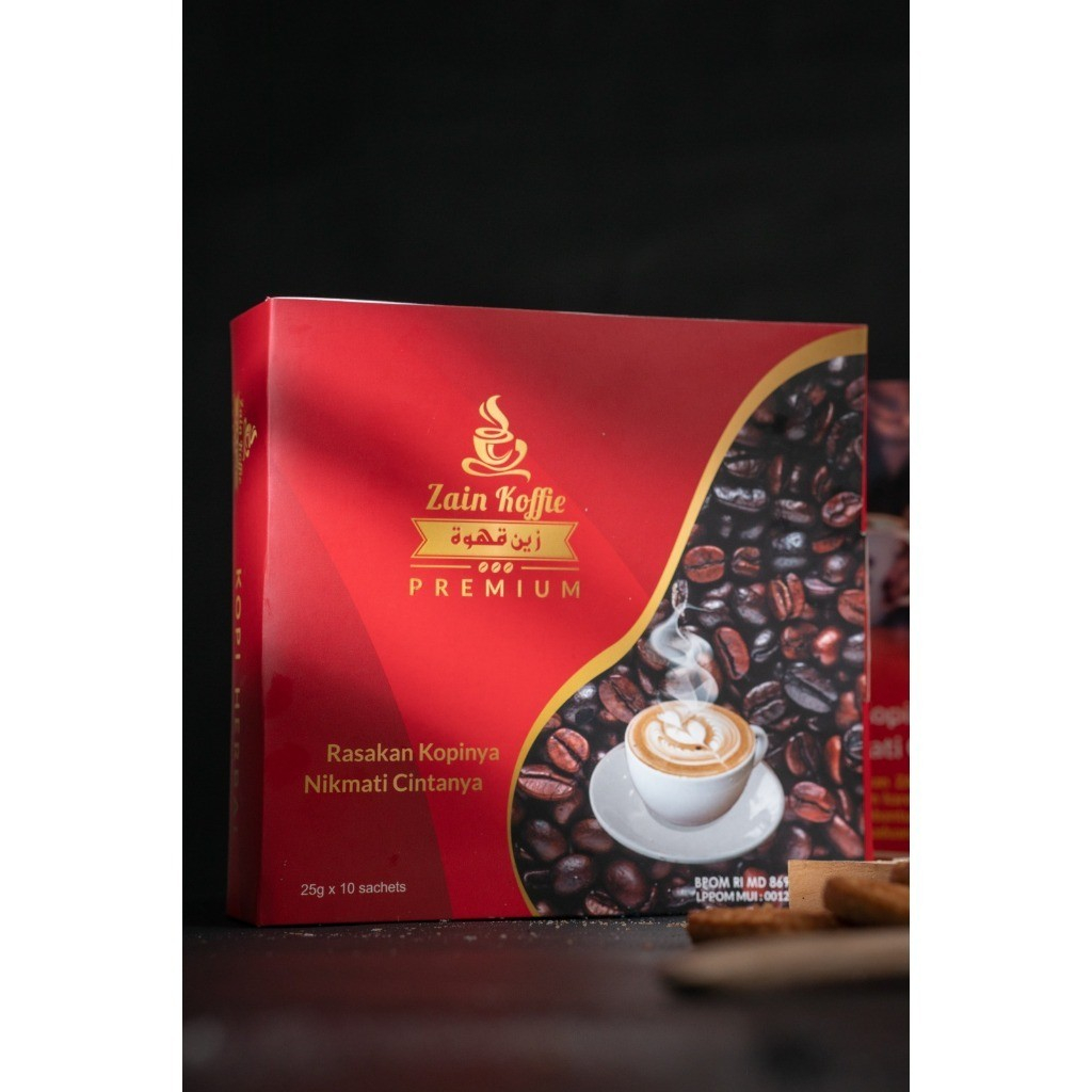 Kopi Zain Koffie Premium 250g – Kopi Pria & Wanita 10 Sachet