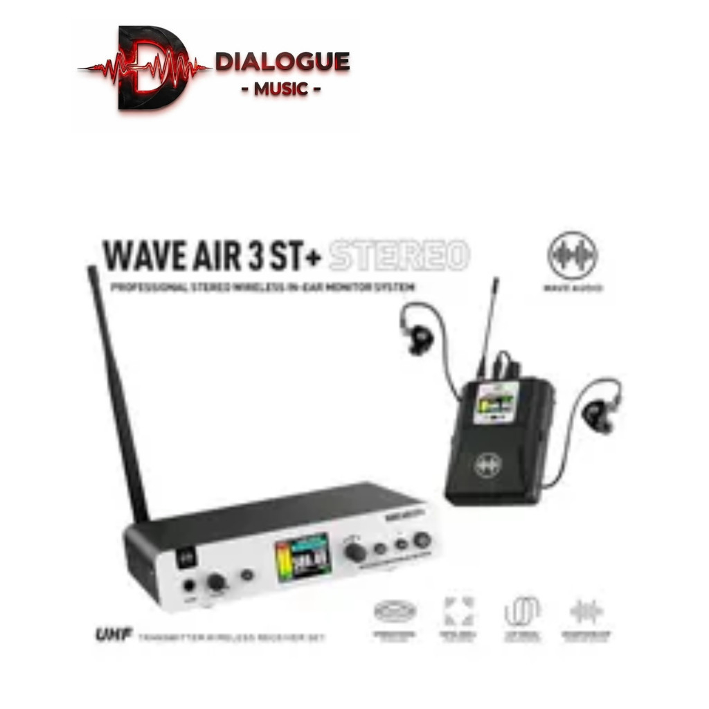 Wave Audio Monitor Wave Air 3 ST+ - Wireless IEM System
