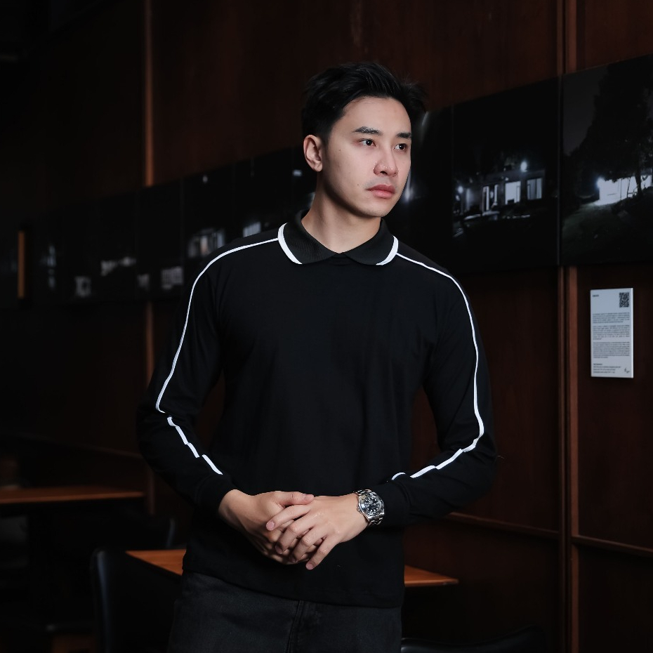 Credomen - Rein Polo Longsleeve Cotton