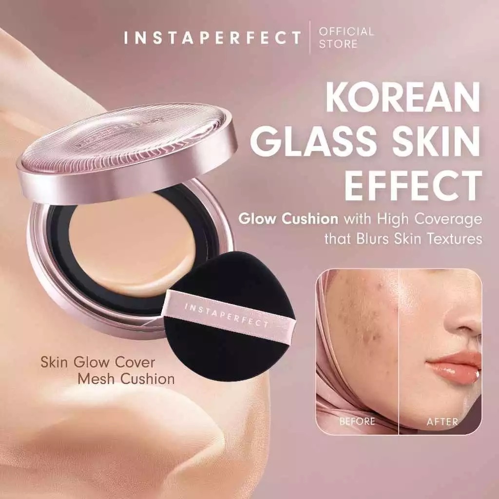 INSTAPERFECT - SKIN GLOW COVER MESH CUSHION