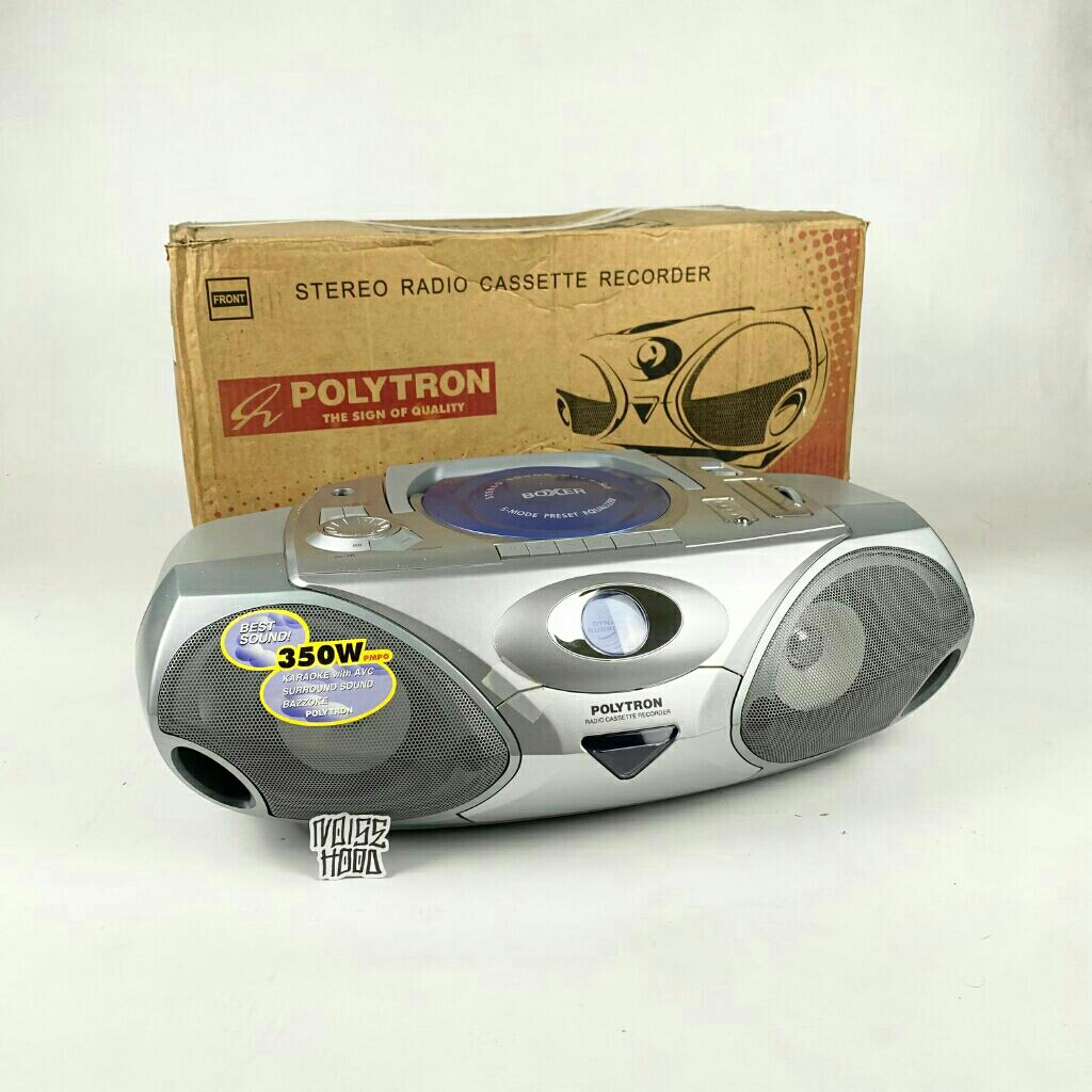 RADIO TAPE POLYTRON BOXER BX500i (NOS) | STEREO RADIO CASSETTE RECORDER