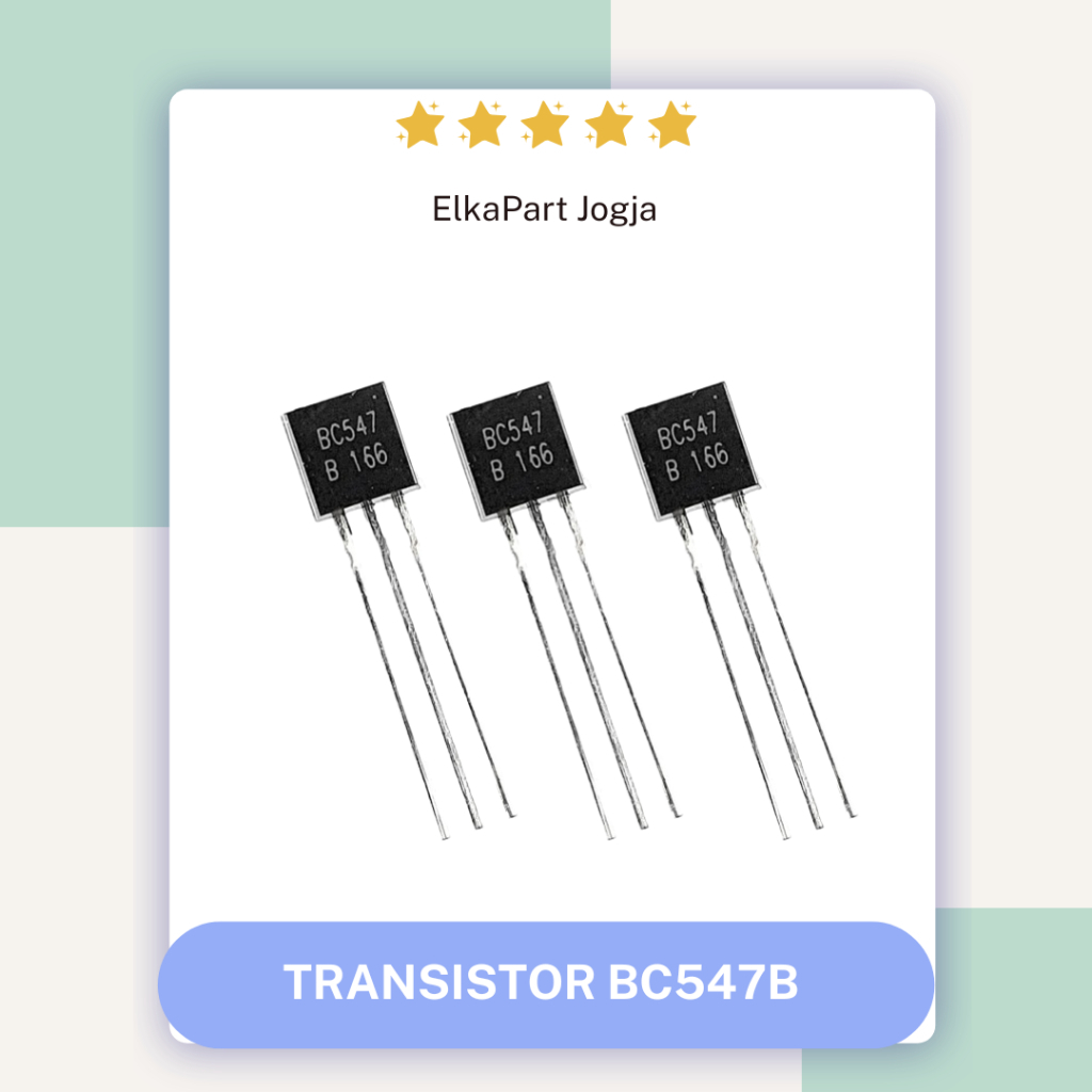 TRANSISTOR BC547B BC547 BC 547 NPN Transistor BC 547