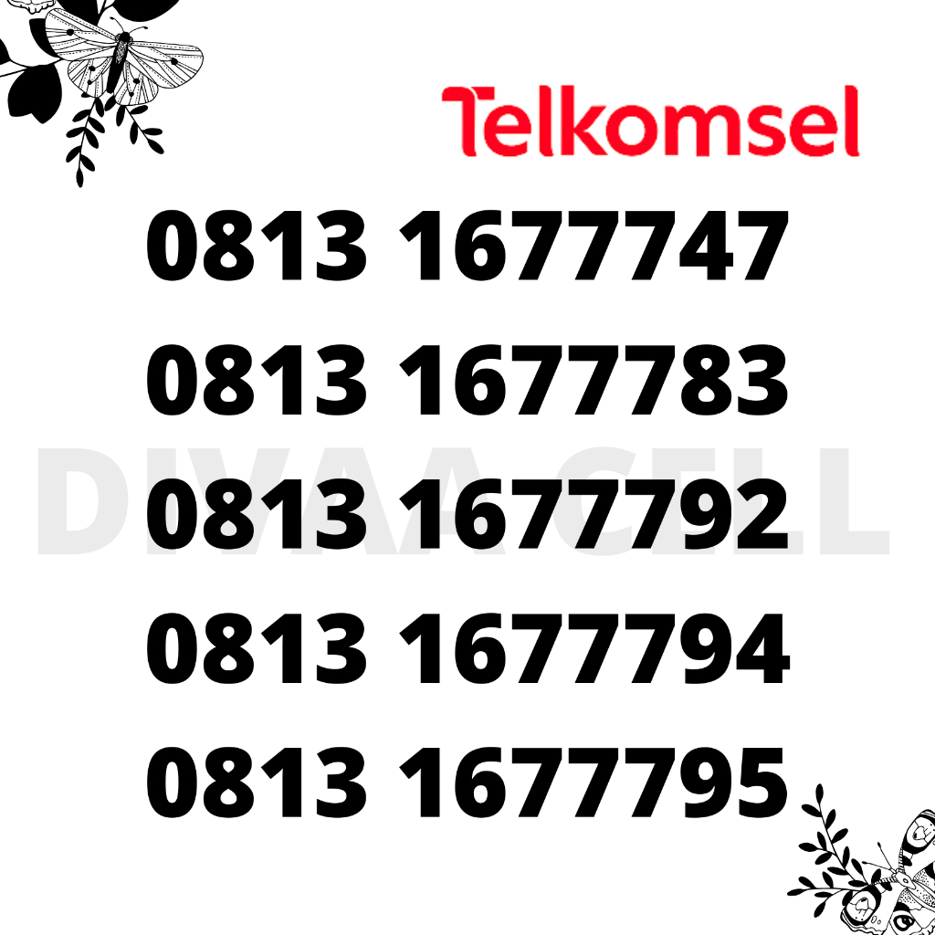 Nomor Cantik Simpati Kartu Perdana Simpati Cantik Nomer Simpati Cantik 11 digit