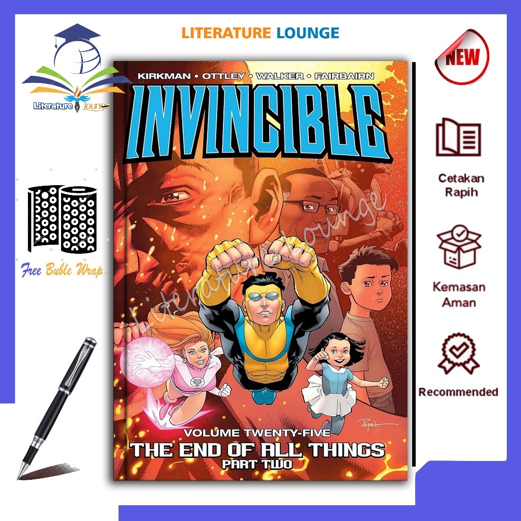 literature.lounge - Comic the Invincible Book 25 Series | Bahasa Inggris (English Book)