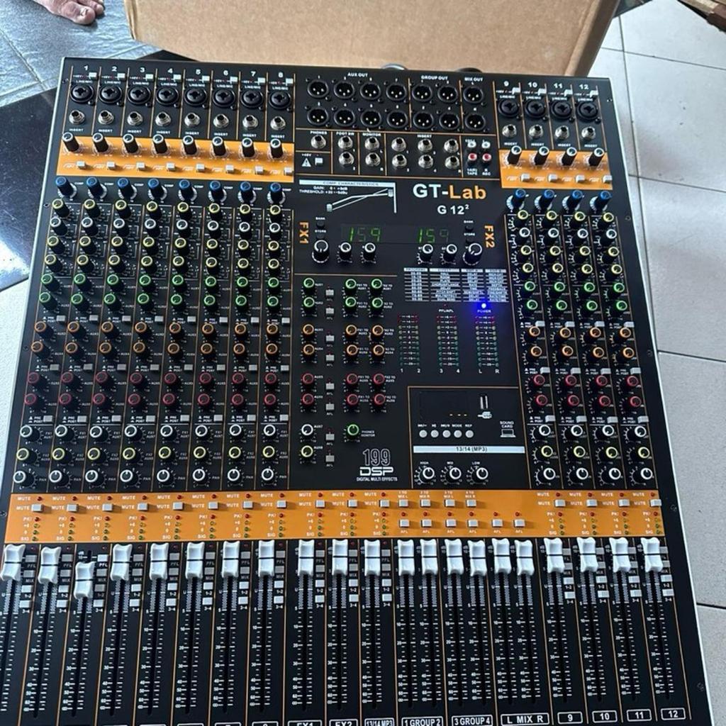 Mixer Audio GTLab12 Gen2 Gen 2 GT-Lab12 BL GT LAB GTLab GT-LAB G12 G 12 GT Lab12 G12 Original 12 Cha