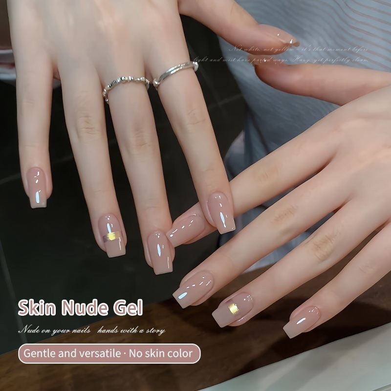 [KuuKuu] Annies Skin Gel Polish - Kutek Nude - Kutek Gel Kuku Sehat - Nail Art Pink Soft