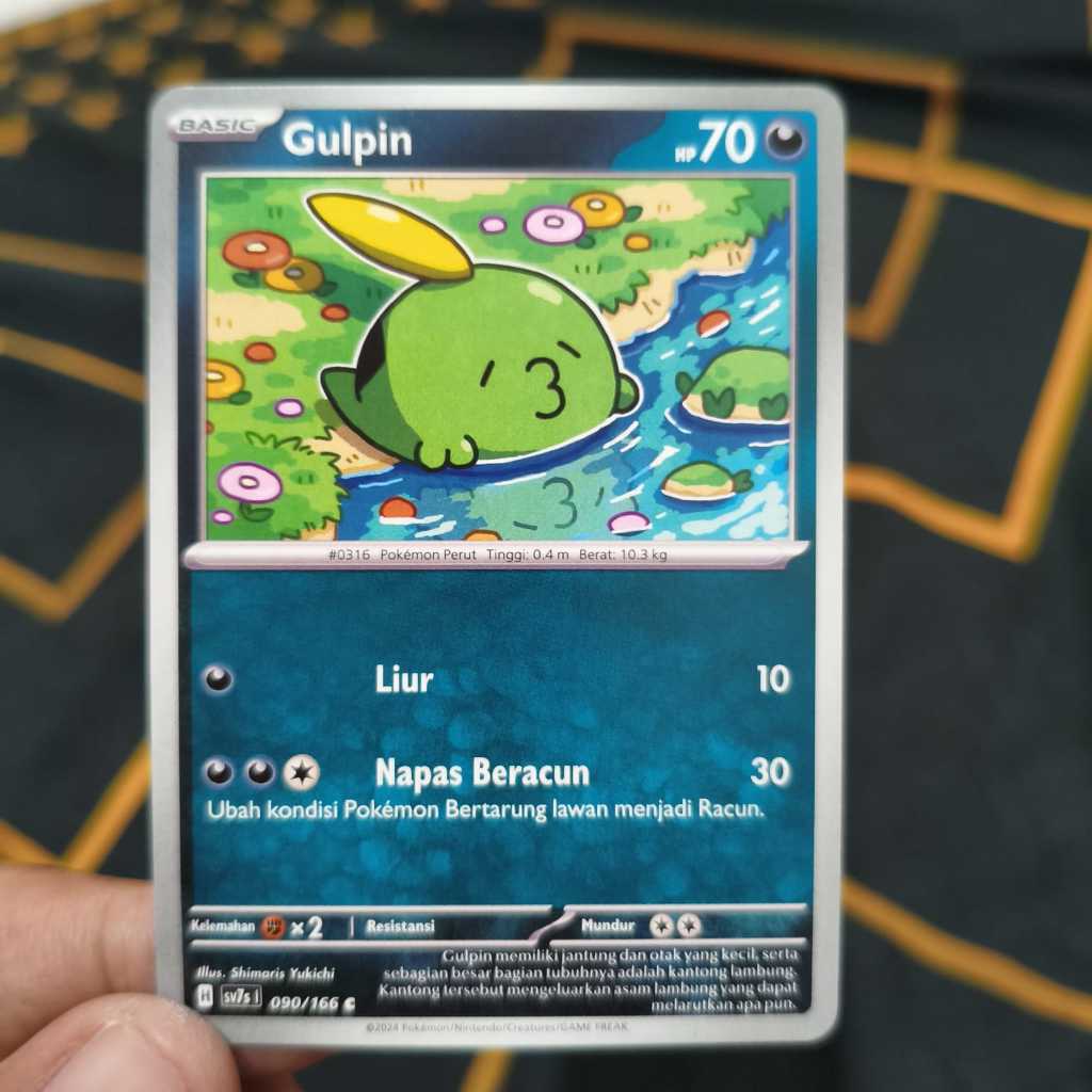 gulpin - kartu pokemon