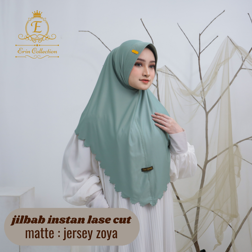 JILBAB INSTAN/ BERGO INSTAN LASER CUT ERIN_COLLECTION