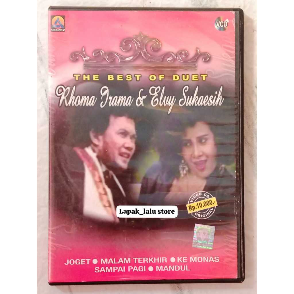 VCD Dangdut The Best Of Duet Rhoma Irama dan Elvy Sukaesih
