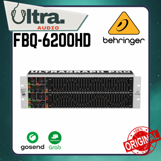 Behringer FBQ-6200 HD / FBQ6200 HD / FBQ 6200 HD / FBQ6200HD Band Equalizer ORIGINAL
