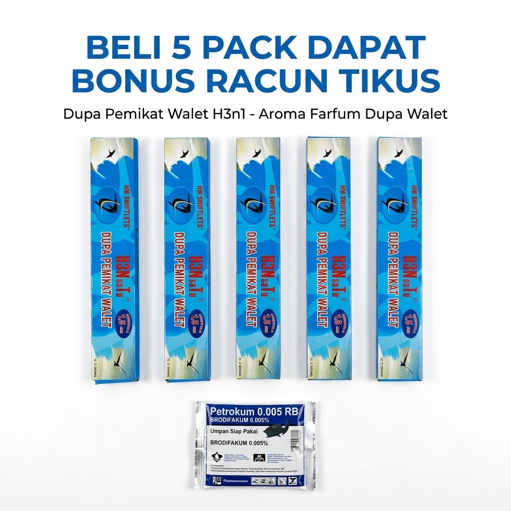 DUPA WALET H3nsatu H3n1 aroma pewangi pemikat peransang walet DUPA WALET
