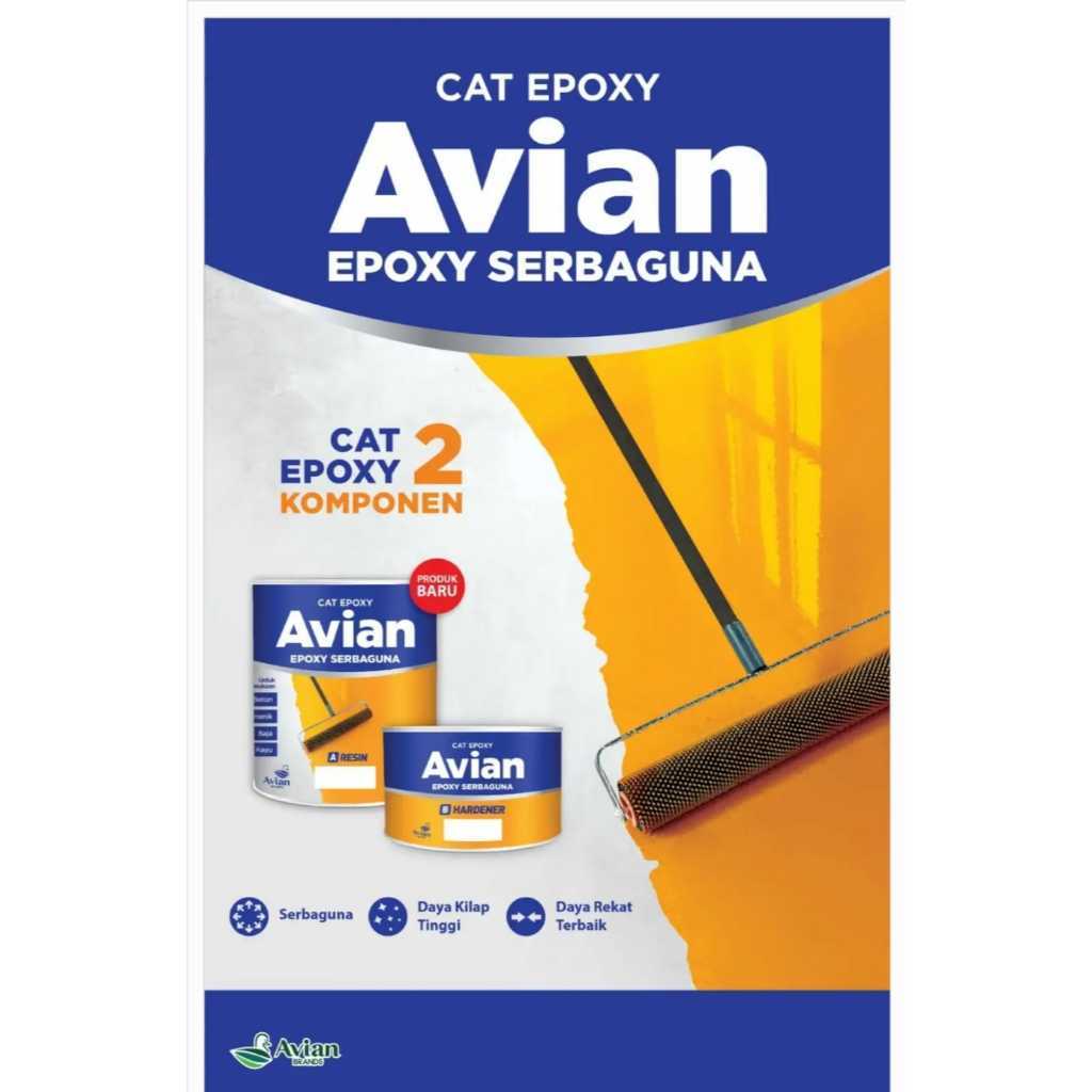 Avian cat epoxy lantai 2 komponen,Avian epoxy lantai 2 komponen,Avian cat epoxy serba guna 2 kompone