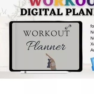 Workout & Fitness Plan Digital Planner