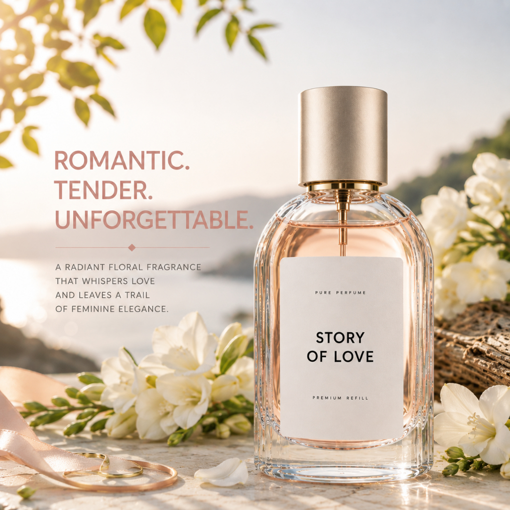 PURE PERFUME Story of Love | Neroli Orange Blossom Floral
