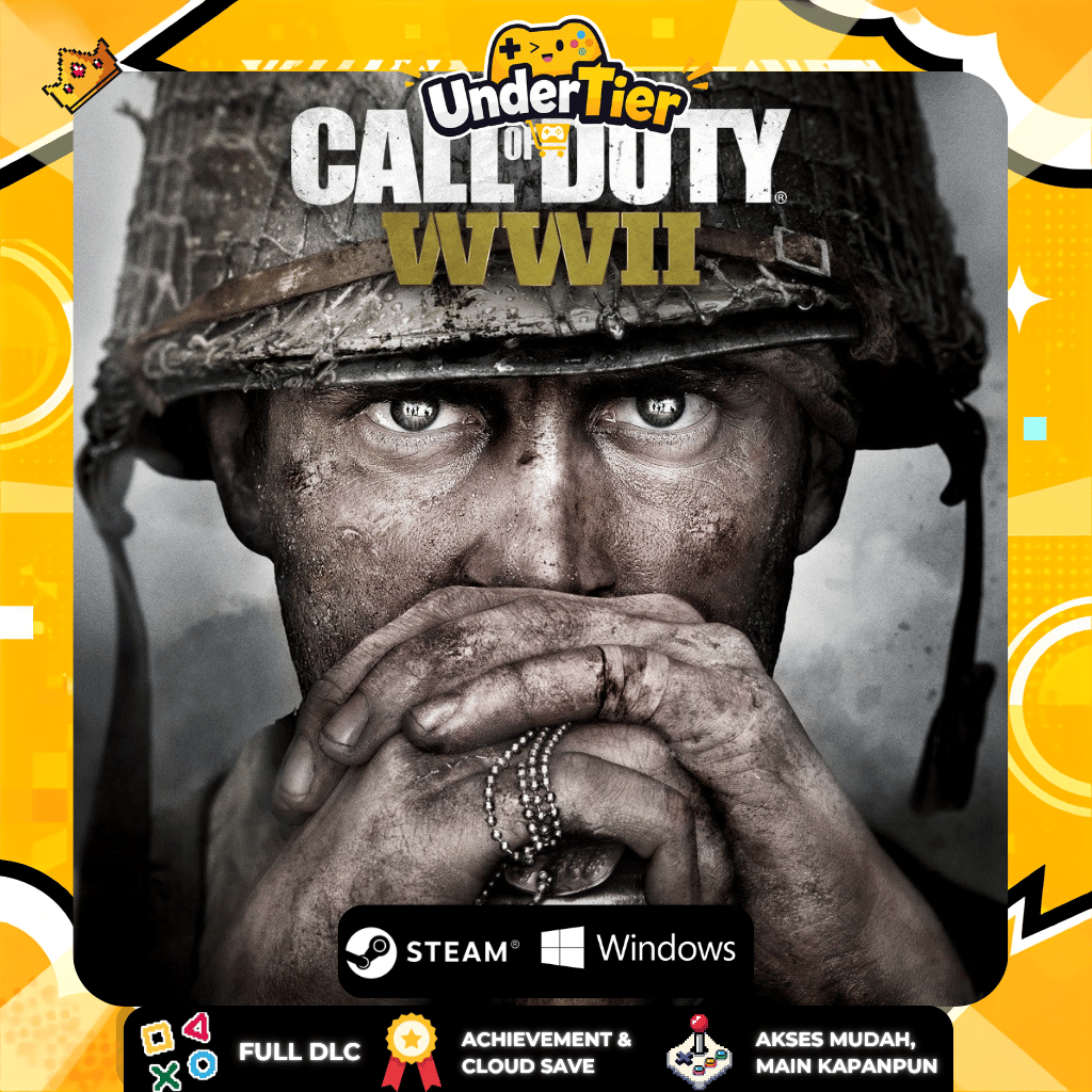 [BONUS 1 GAME] Call of Duty®: WWII | Steam Original | PC | Full DLC | Bebas Antri | Akun Sendiri |