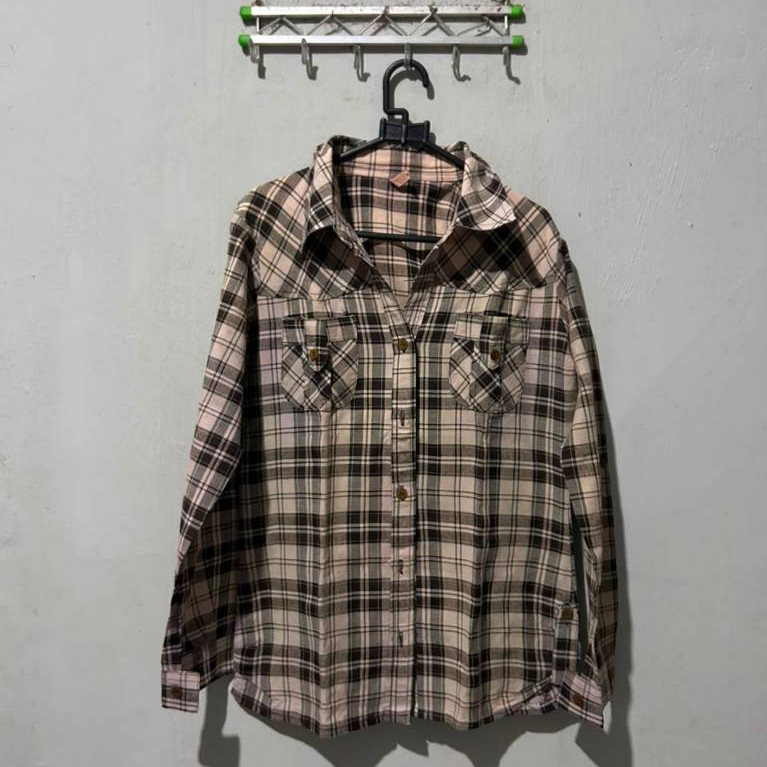 Preloved kemeja flannel vintage
