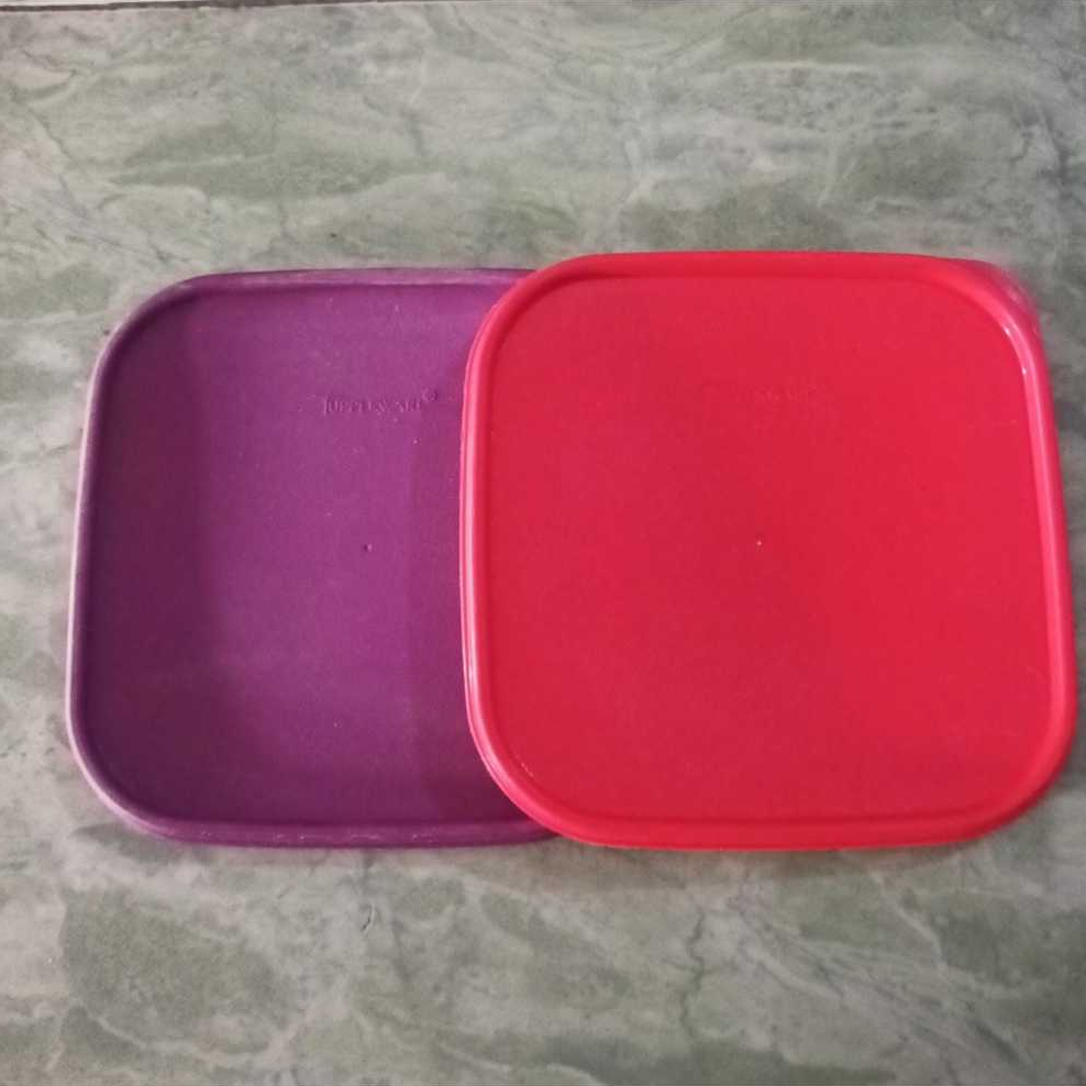 PERTUTUPAN SECOND MM SQUARE TUPPERWARE