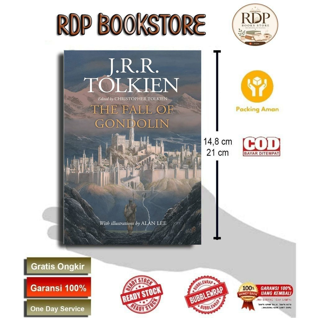 The Fall of Gondolin - J.R.R. Tolkien (English) RDP STORE