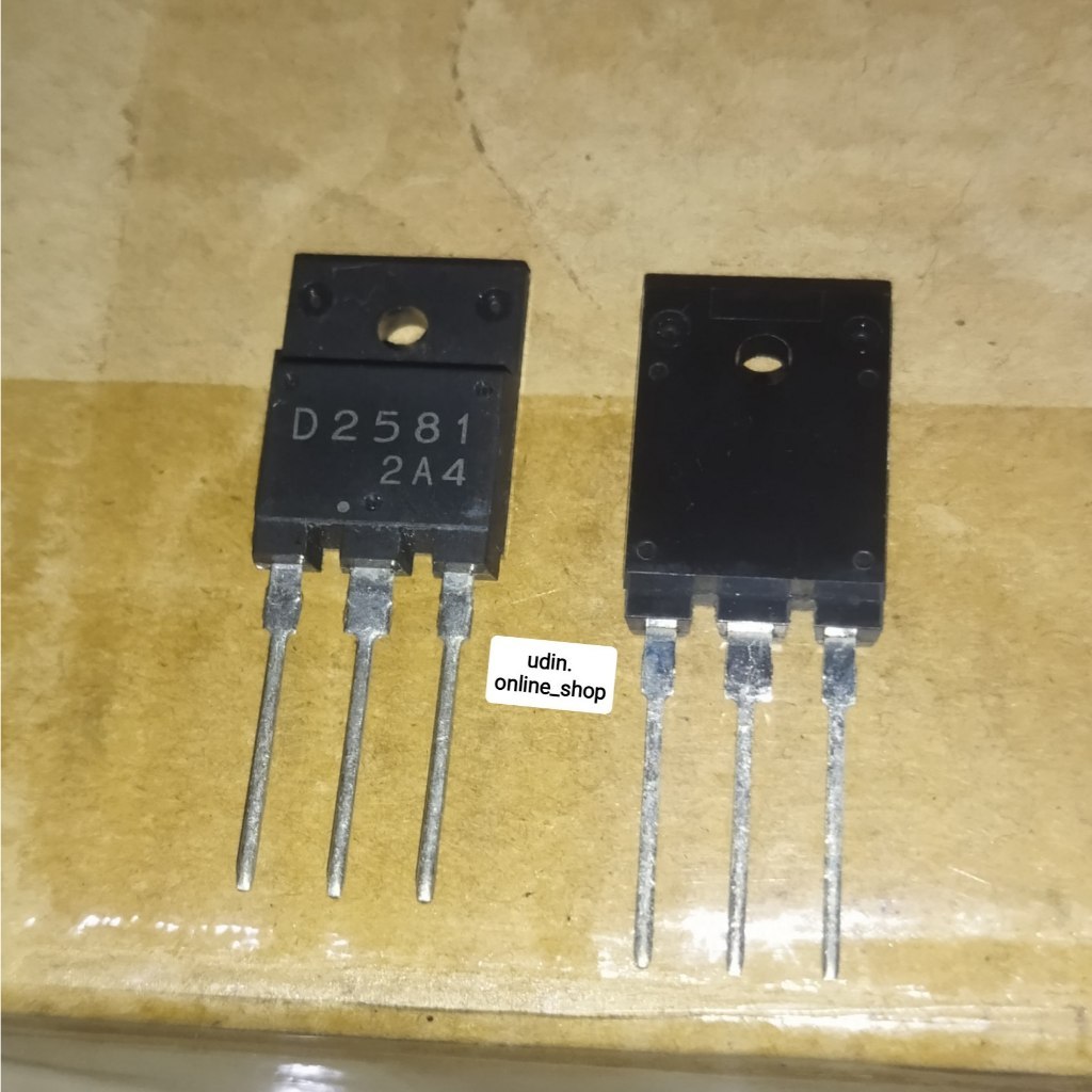 tr non damper d2581 transistor d 2581 original tr D2581