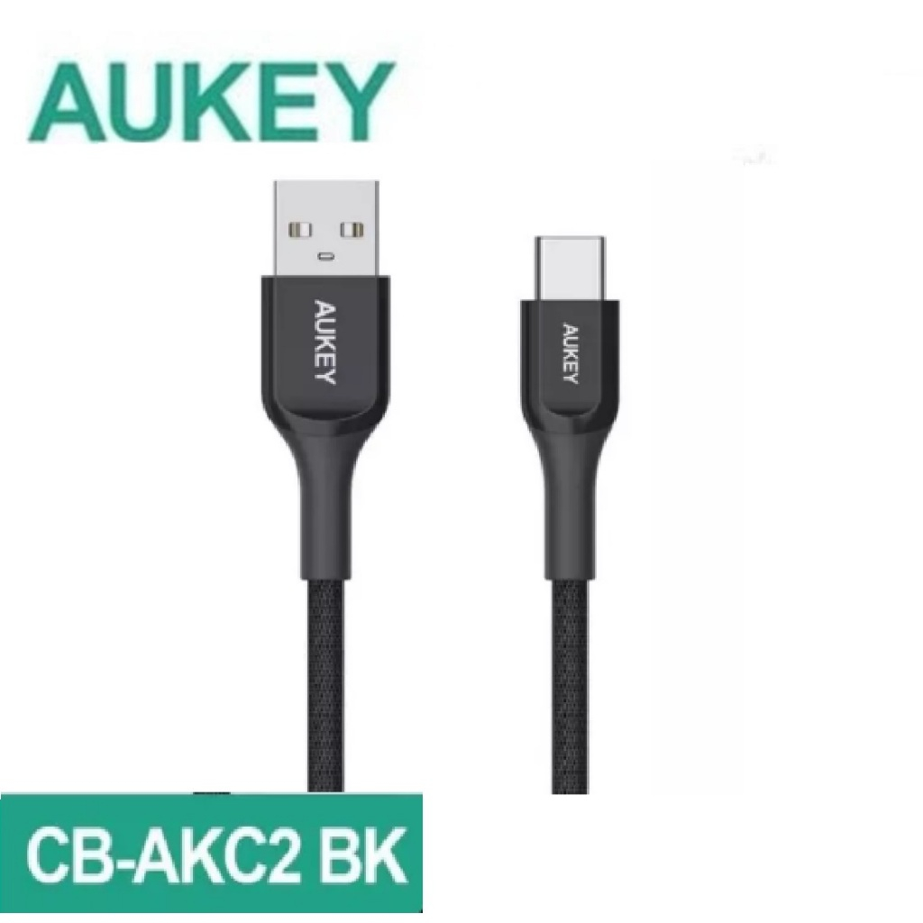 AUKEY Cable Kevlar USB To Type C Charge 3.0
