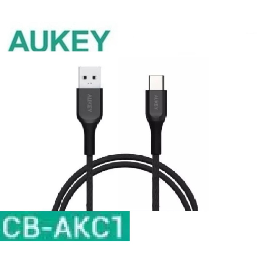 AUKEY Cable USB Type C QC 3.0 Kevlar Cable 1.2M