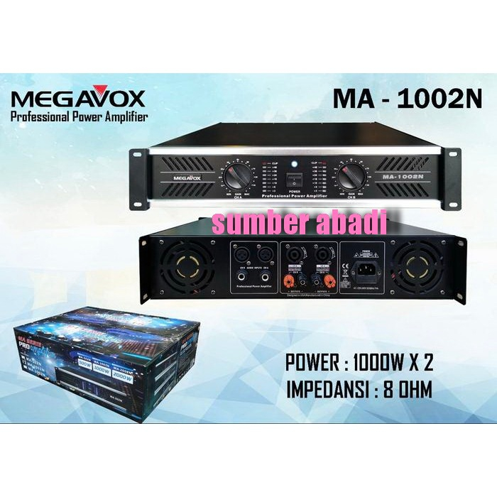 Power Megavox Ma1002 Designed In Usa Megavox Ma 1002
