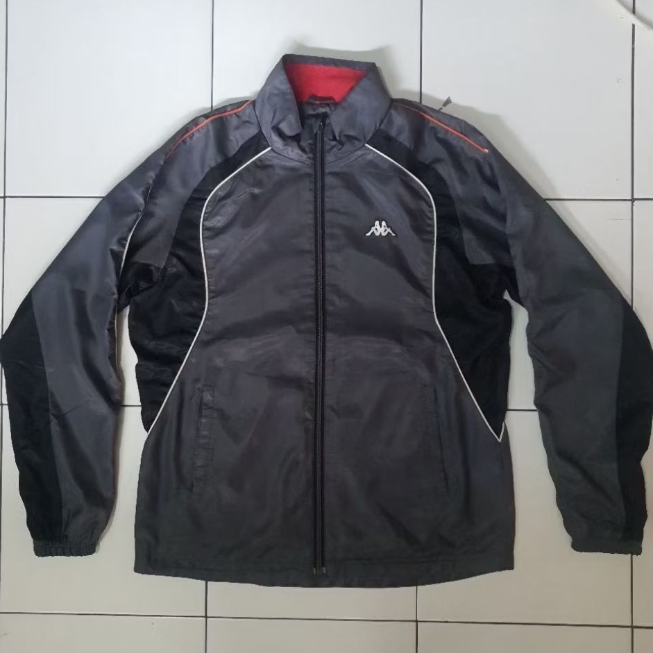 Jacket tracktop kappa grey black
