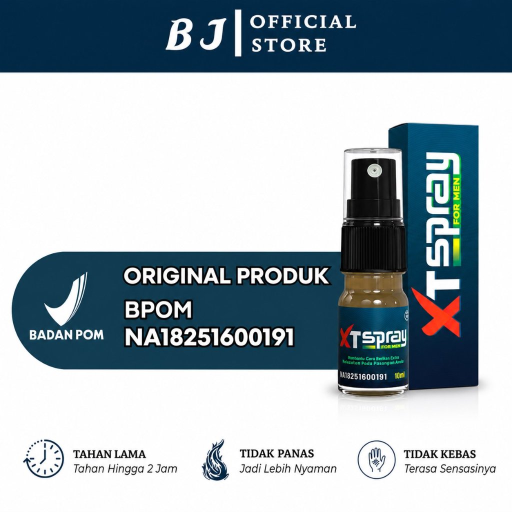 XT Spray Minyak Pijat Oba Kuat Pria Tahan Lama