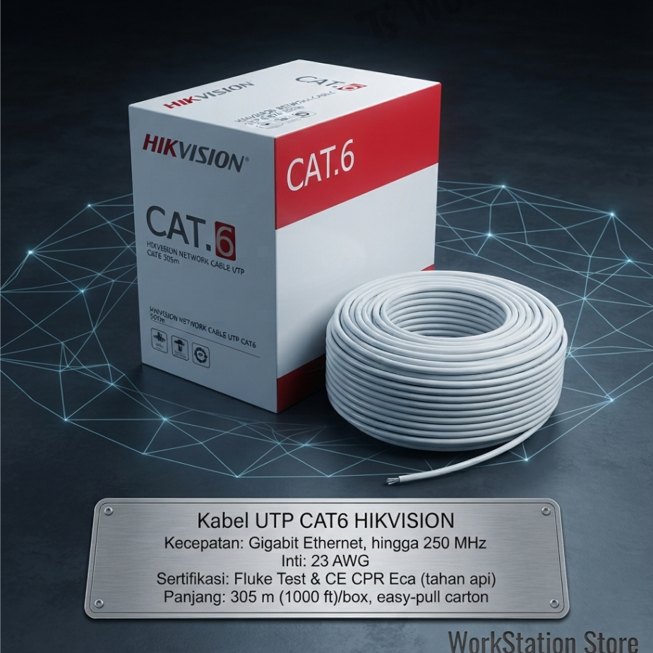 Kabel UTP CAT6 HIKVISION