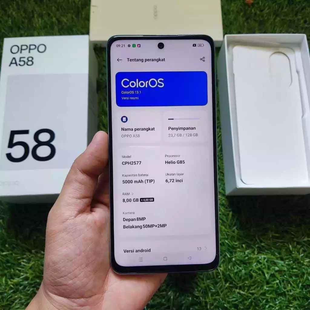 OPPO A58 SECOND 6/128GB HP SECOND HP SEKEN HP BEKAS HP MURAH
