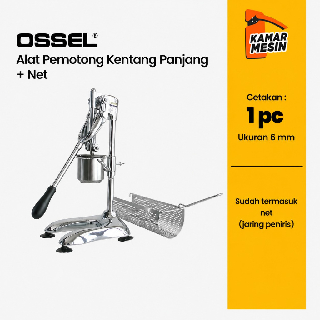 Long Potato Cutter Net Alat Pemotong Kentang Panjang Montato OSSEL