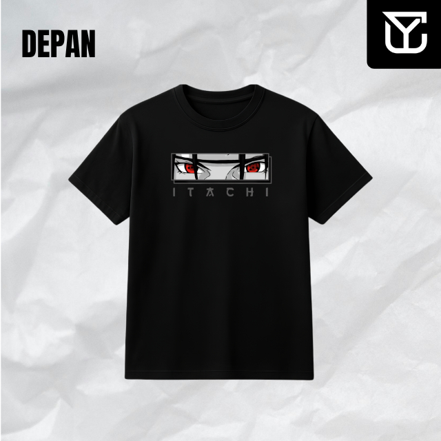 KAOS ANIME ITACHI - T-SHIRT PREMIUM | EKSLUSIF DESIGN