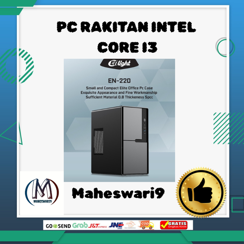 PC RAKITAN CORE I3 6100 GEN 6 SSD 256GB