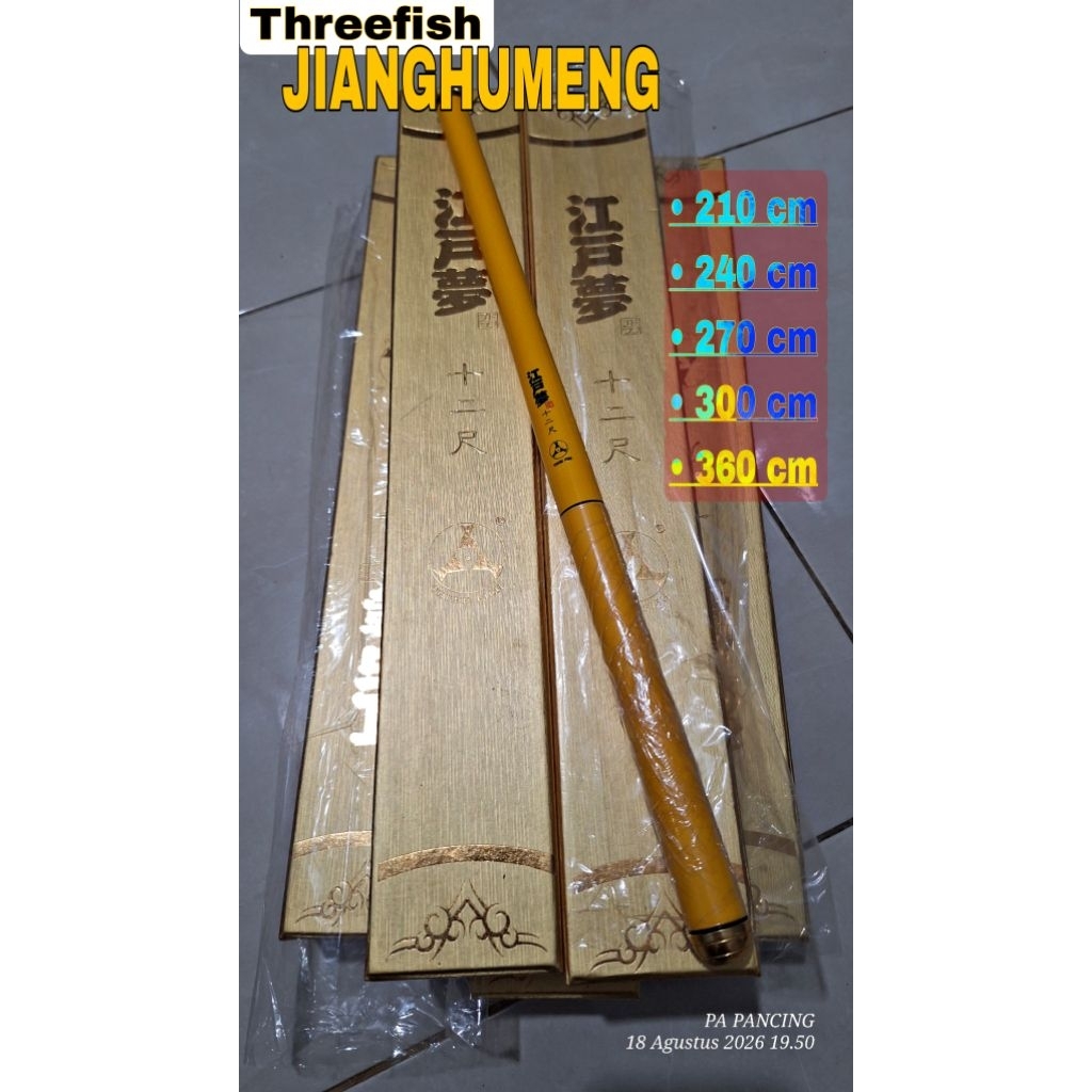 Tegek Threefish Jianghumeng 210 , 240 , 270 ,300 ,360