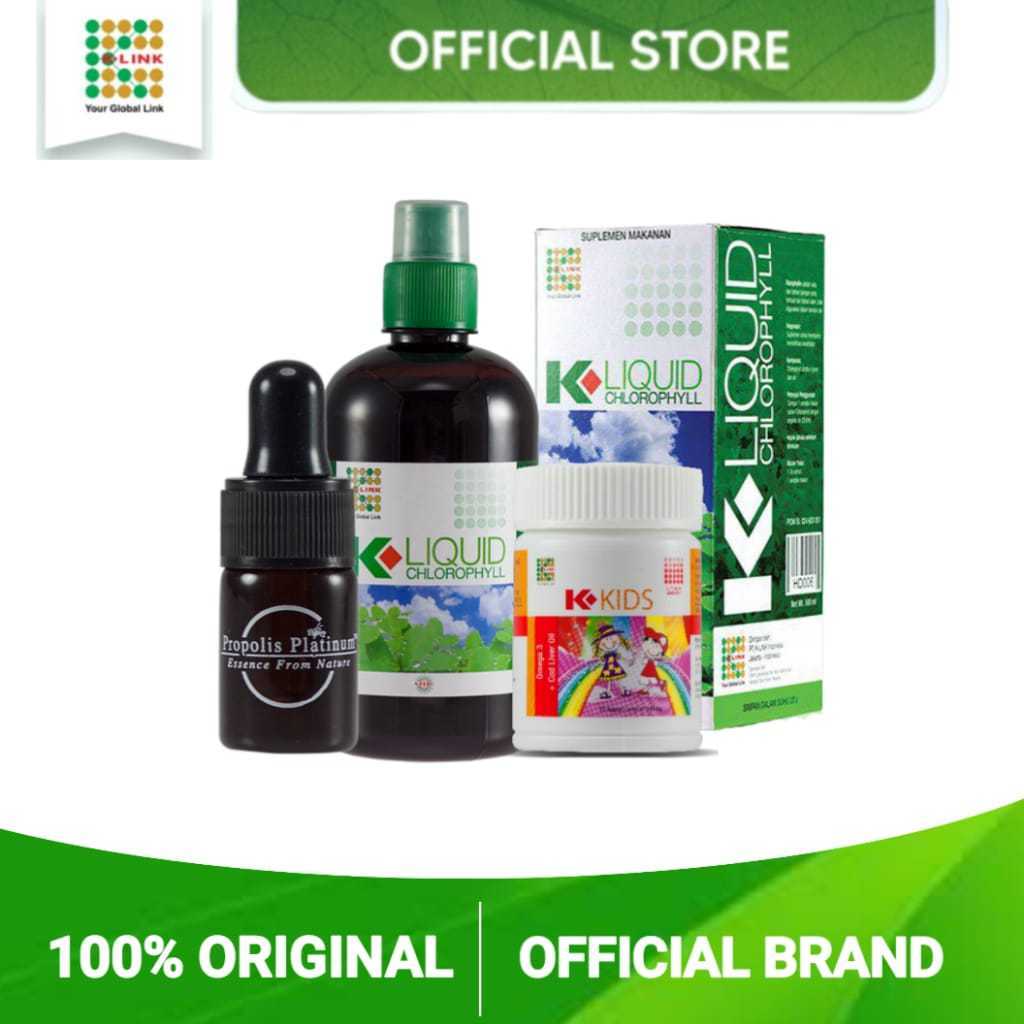 K Liquid Chlorophyll 500 ml.Klorofil K Link Original.Klorofil K Link Asli.Klorofil K Link Baik Untuk
