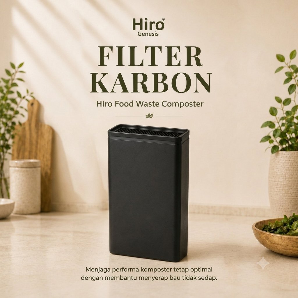 Hiro Carbon Filter Food Waste Composter