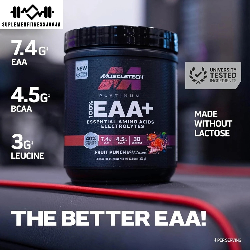 MUSCLETECH MT Platinum EAA + Electrolytes 30 Servings Suplemen Fitness Recovery Essential Amino Acid