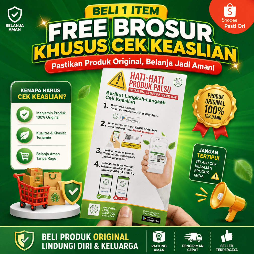 Brosur Cek Keaslian - Cardina Health Squalene